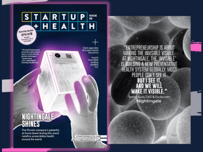 22 February 2022: OPTOMICS Partner, Nightgale Health, featured in Startup Health magazine